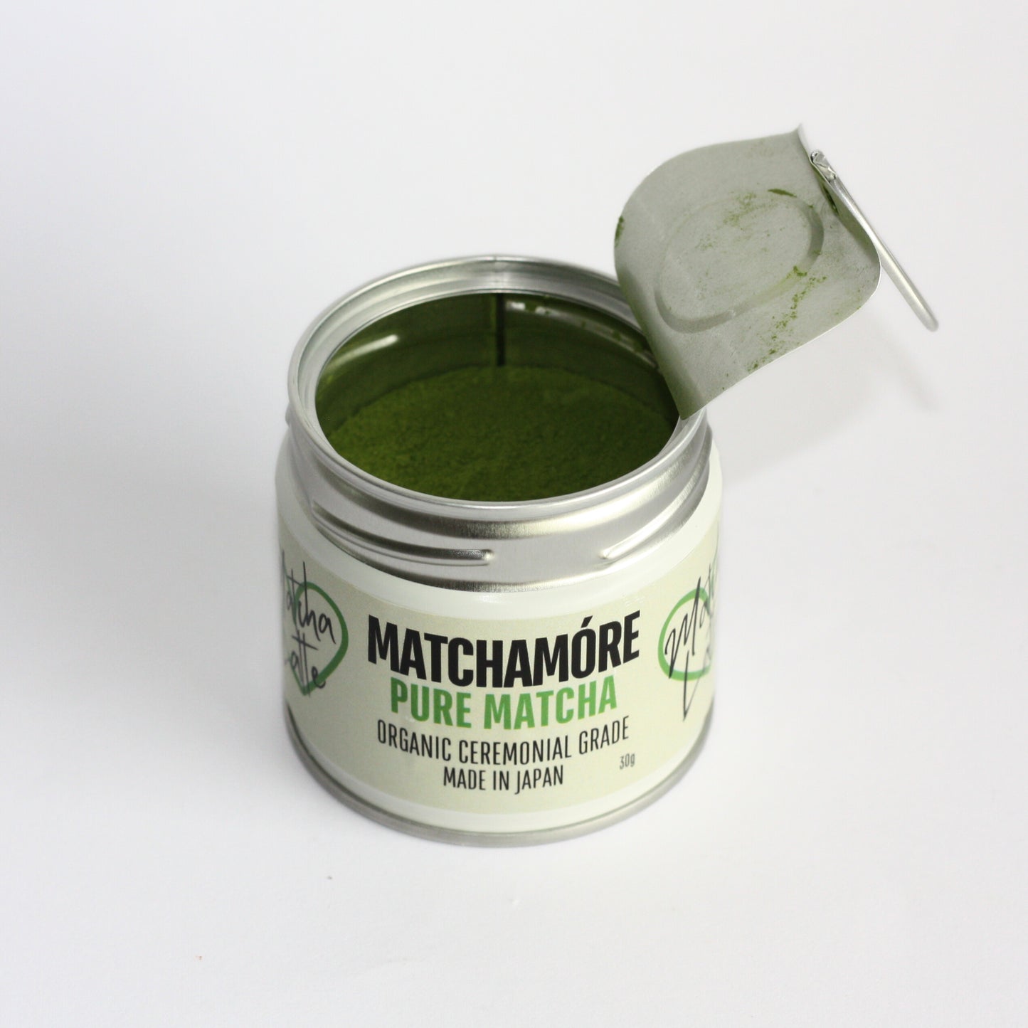 MATCHAMÓRE Organic Pure Matcha 30g - 15 Lattes