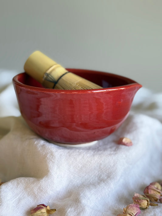 MATCHAMÓRE X ANA Chawan Bowl - Crimson Love - One of One.