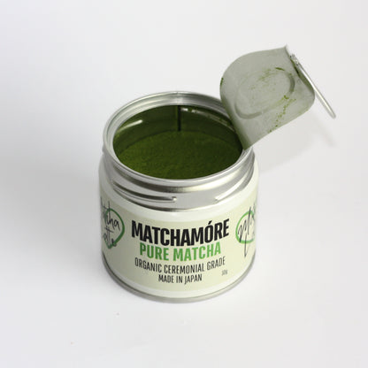 MATCHAMÓRE Organic Pure Matcha 30g - 15 Lattes